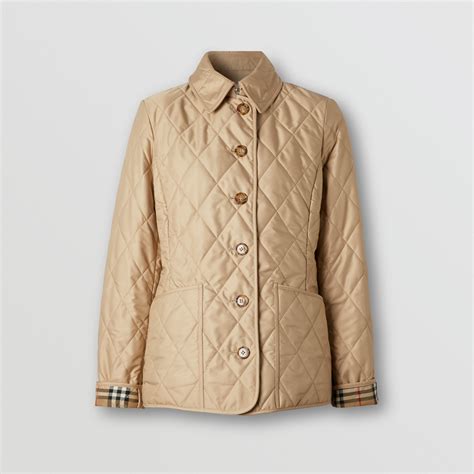 burberry chino|Quilted Thermoregulated Jacket in New chino.